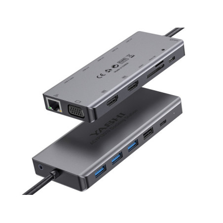 DOCKING SYSTEM LAPTOP 13in1 TypeC