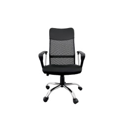 YASHI OFFICE CHAIR HEADREST BLACK MESH