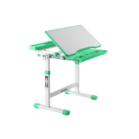 YASHI Kids Desk and Chair Set W/Green