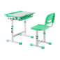 YASHI Kids Desk and Chair Set W/Green