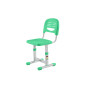 YASHI Kids Desk and Chair Set W/Green