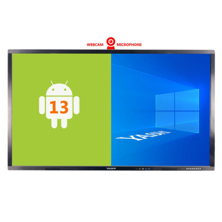 YASHI INTERACTIVE 86" 4K 8/64 A13 CAM 48MPX